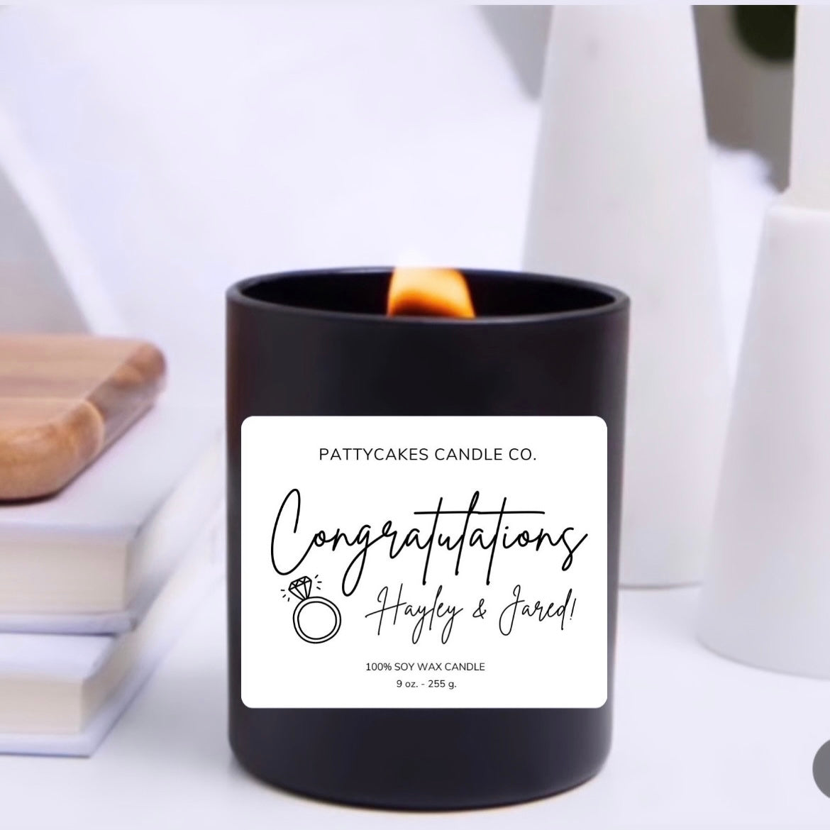 ENGAGEMENT CANDLE