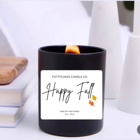HAPPY FALL CANDLE