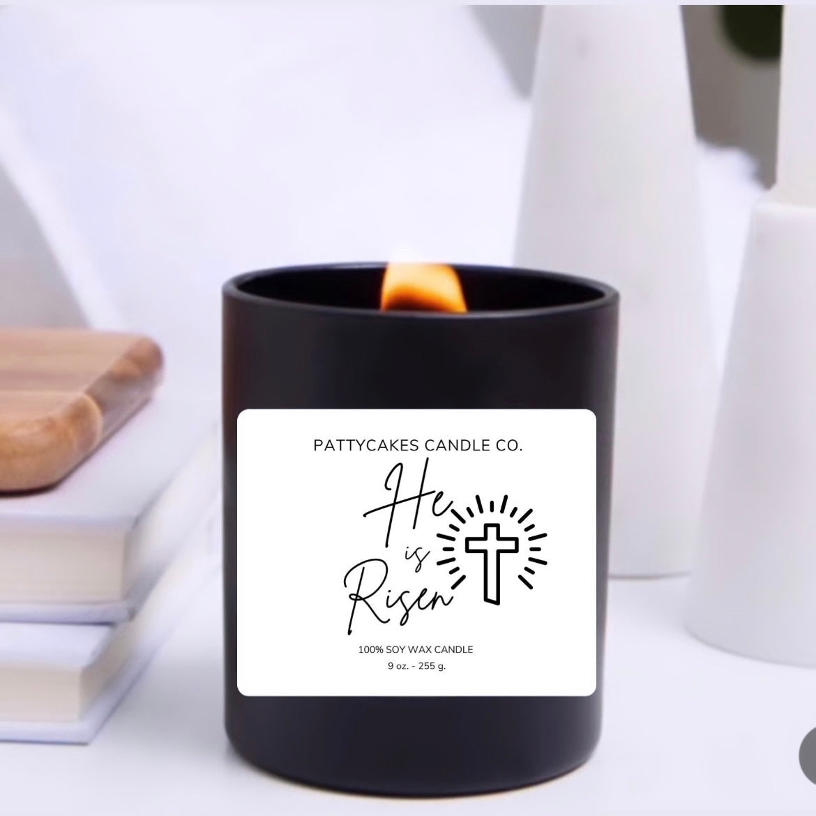 HE IS RISEN CANDLE
