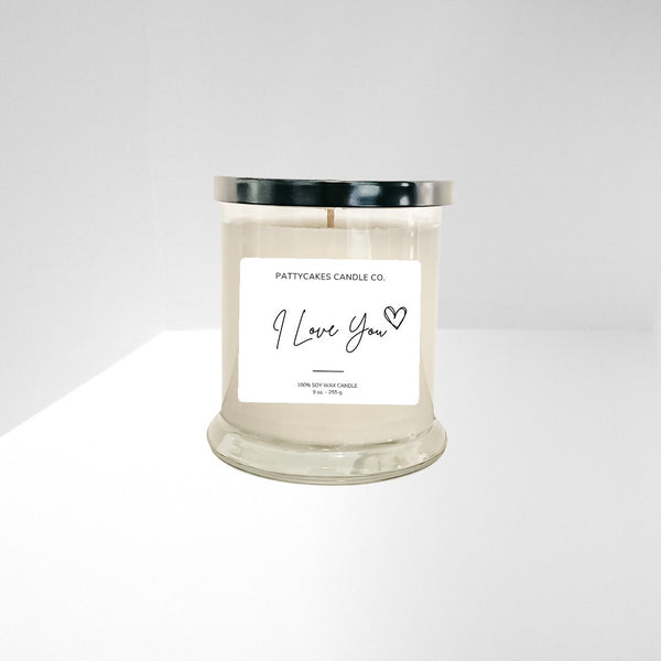 I LOVE YOU CANDLE