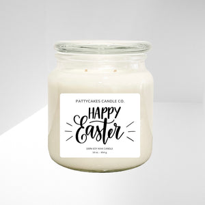 HAPPY EASTER CANDLE