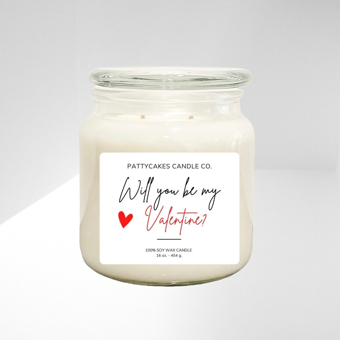 WILL YOU BE MY VALENTINE CANDLE